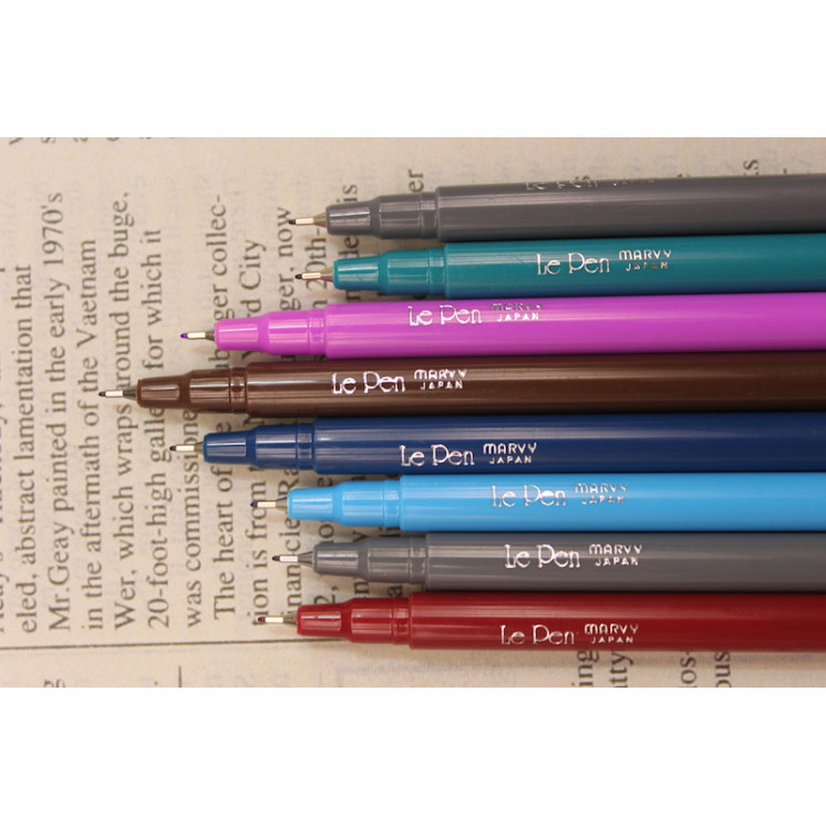 Stylo Marvy Uchida LePen Fluo Violet