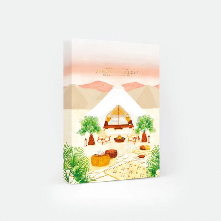 Puzzle 1000 pièces Glamping