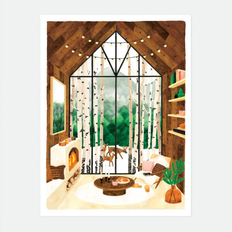 Affiche Lapland 30x40 cm (atws)