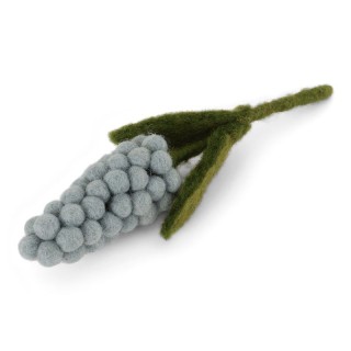 Mini jacinthe en laine bleue